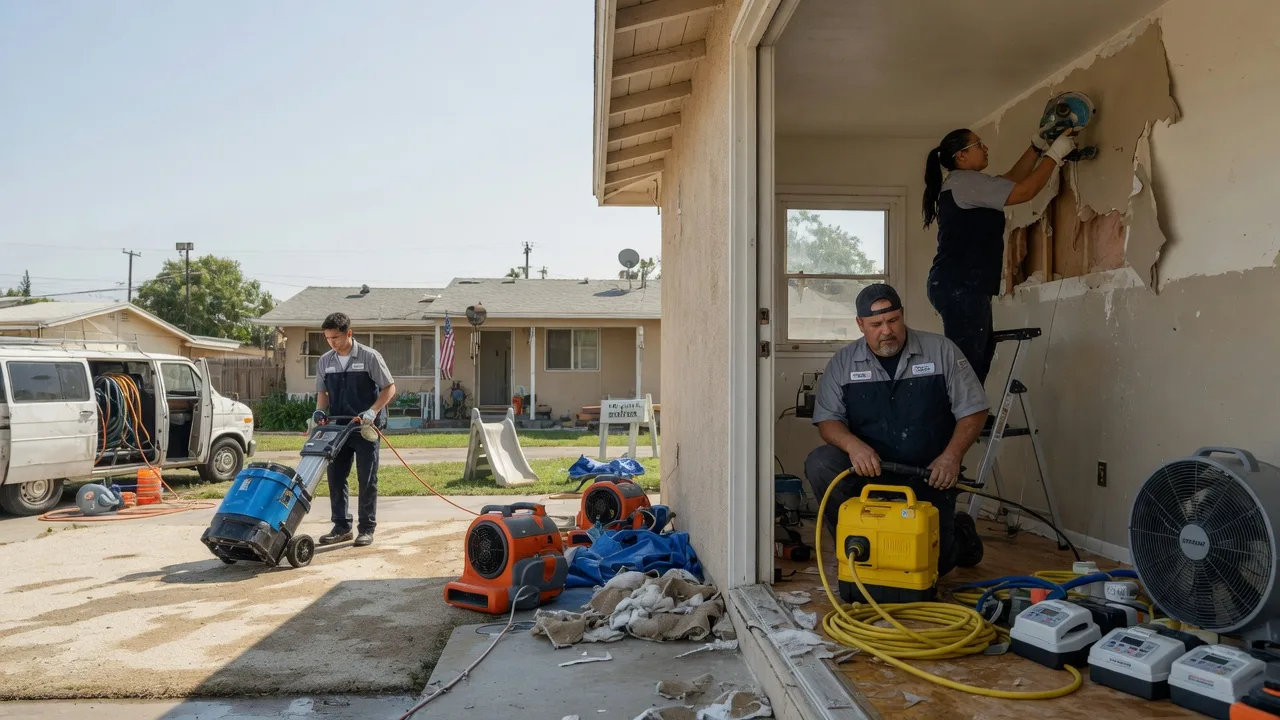 Water Damage Restoration in Ecru, MS near me